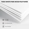 Inch Large Scrapbook Photo Album, Linen Cover Scrap Book with 30 Plastic Sleeves 60 Pages 12 x 12 Scrapbooks White Pages for Wedding Couples